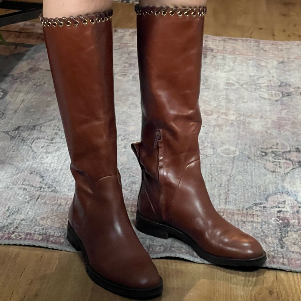 See by Chloe Brown Tall Boots